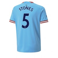 Manchester City John Stones #5 Fotballklær Hjemmedrakt 2022-23 Kortermet